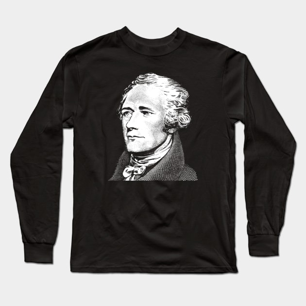 Alexander Hamilton Long Sleeve T-Shirt by warishellstore